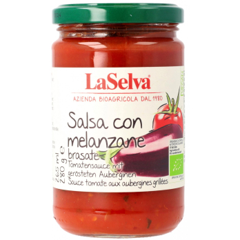 Tomatensauce mit gerösteten Auberginen