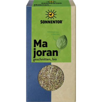 Majoran geschnitten