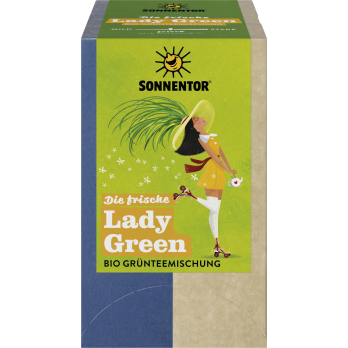 Die frische Lady Green Tee